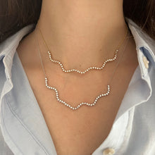 14K GOLD DIAMOND DARIA NECKLACE