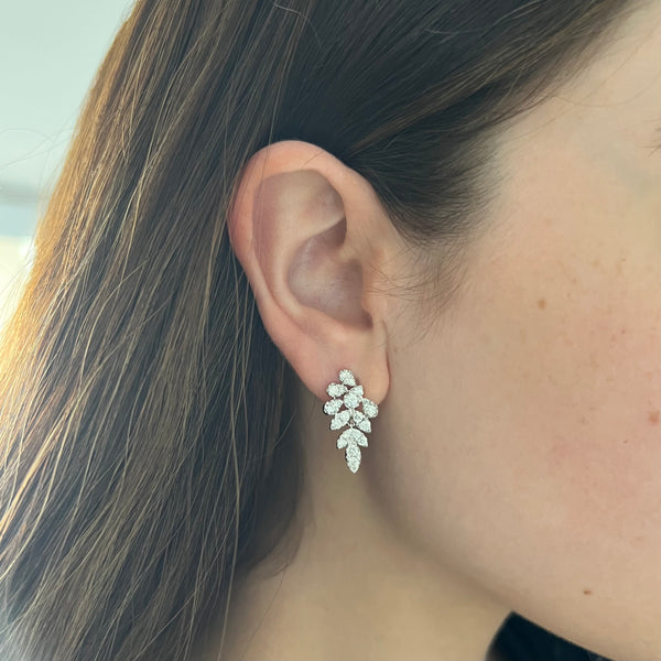 14K GOLD DIAMOND AMIRA EARRINGS