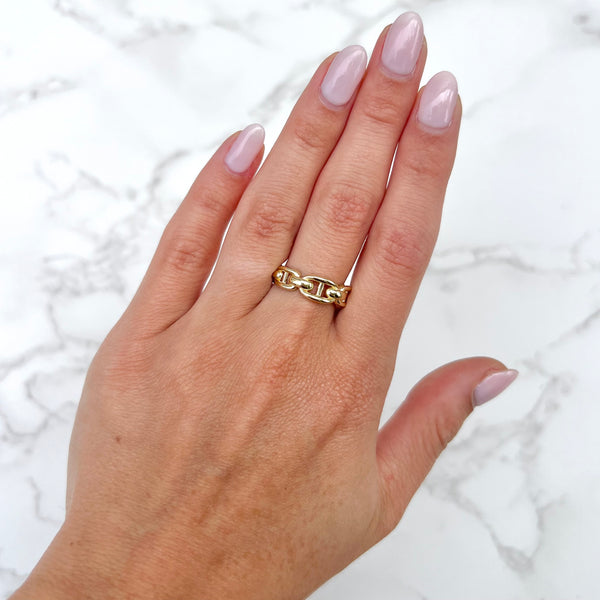 14K GOLD COREY RING