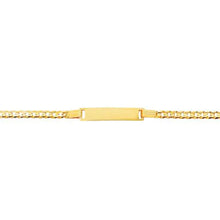 14K GOLD JORDAN BABY ID BRACELET