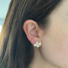 14K GOLD DIAMOND ESTI STUDS