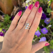 14K GOLD DIAMOND CAROLINE RING