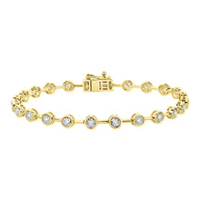 14K GOLD DIAMOND RAYLEE BEZEL BRACELET