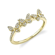 14K GOLD DIAMOND BRANDY BUTTERFLY RING