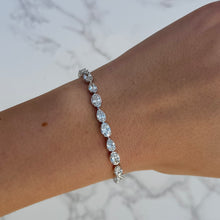 14K GOLD LAB GROWN DIAMOND EVA TENNIS BRACELET