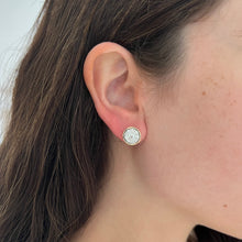 14K GOLD DIAMOND SLOANE STUDS