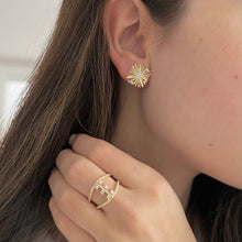 14K GOLD DIAMOND LIZETTE RING