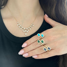 14K GOLD DIAMOND BRYNA NECKLACE