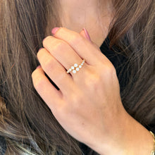 14K GOLD DIAMOND HANNAH RING