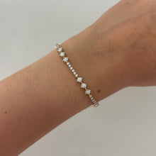 14K GOLD DIAMOND ALICIA BRACELET