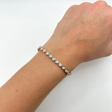14K GOLD DIAMOND FAY BEZEL BRACELET