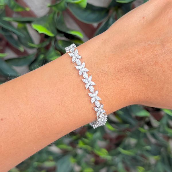 14K GOLD DIAMOND SABRINA BRACELET