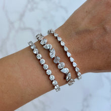 14K GOLD LAB GROWN DIAMOND CAROLINE TENNIS BRACELET