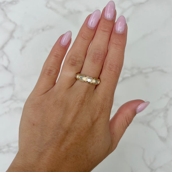 14K GOLD DIAMOND JULIANNA RING