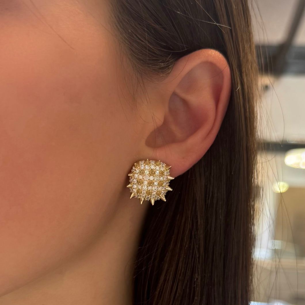 14K GOLD DIAMOND BLAINE EARRINGS