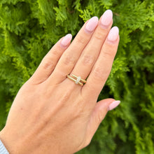 14K GOLD DIAMOND EDY RING