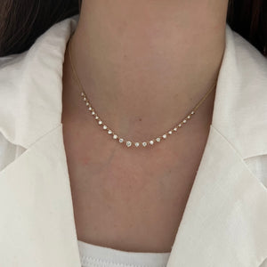14K GOLD DIAMOND MARABELLE NECKLACE