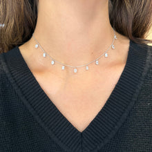 14K GOLD DIAMOND VICTORIA NECKLACE
