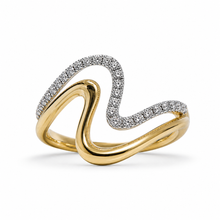 14K GOLD DIAMOND AYDEN RING