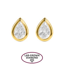 14K GOLD LAB GROWN DIAMOND RENEE STUDS