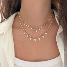 14K GOLD DIAMOND IZZY NECKLACE