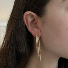 14K GOLD DIAMOND TRACY EARRINGS