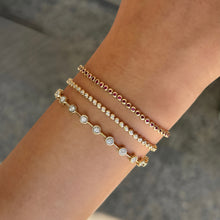 14K GOLD DIAMOND PERI BEZEL BRACELET
