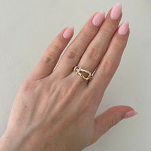 14K GOLD DIAMOND BECKY RING