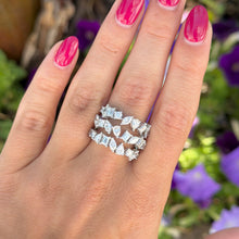 14K GOLD DIAMOND GINA RING