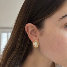 14K GOLD DIAMOND MARCI EARRINGS