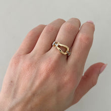 14K GOLD DIAMOND BECKY RING