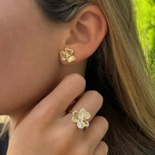 14K GOLD DIAMOND MELLI RING