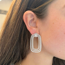 14K GOLD DIAMOND FRIEDA EARRINGS