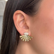 14K GOLD DIAMOND MARIA EARRINGS