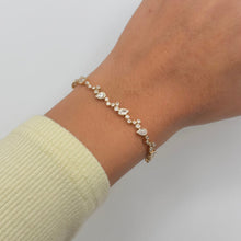 14K GOLD DIAMOND CARLY BRACELET