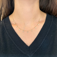 14K GOLD DIAMOND VICTORIA NECKLACE