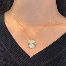 14K GOLD DIAMOND BELLE NECKLACE