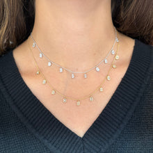 14K GOLD DIAMOND VICTORIA NECKLACE