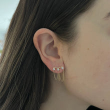 14K GOLD DIAMOND GLORIA EARRINGS