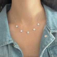 14K GOLD DIAMOND MIRA NECKLACE