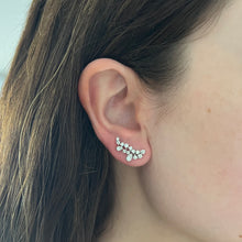 14K GOLD DIAMOND RHIANNA STUDS