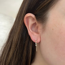 14K GOLD DIAMOND LORI EARRINGS