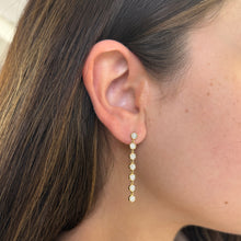 14K GOLD DIAMOND KIRA EARRINGS
