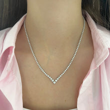 14K GOLD DIAMOND VALENTINA NECKLACE