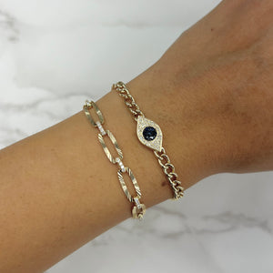 14K GOLD DIAMOND SORA BRACELET