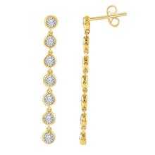 14K GOLD DIAMOND KIRA EARRINGS