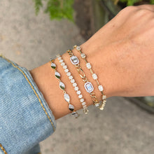 14K GOLD DIAMOND HALLE BRACELET