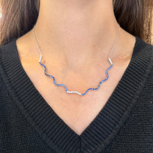 14K GOLD SAPPHIRE ROBYN NECKLACE