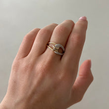 14K GOLD DIAMOND CLARA RING