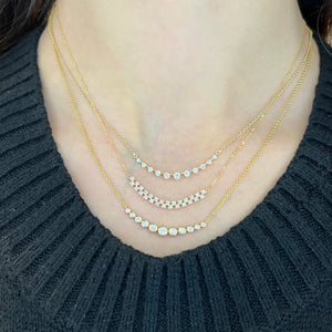 14K GOLD DIAMOND BETTY NECKLACE